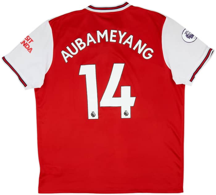 2019-20 Arsenal Home Shirt Aubameyang #14 - 5/10 - (XL)