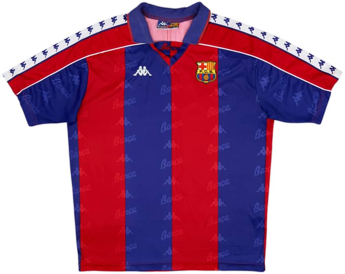 1992-95 Barcelona Home Shirt - 8/10 - (L)