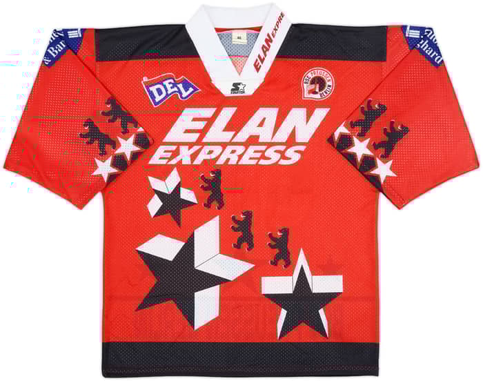 1994-95 BSC Preussen Berlin Schubert #33 Starter Home Jersey - 9/10 - (M)