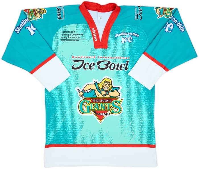 2012-13 Belfast Giants Rhino Alternate Jersey - 9/10 - (S)