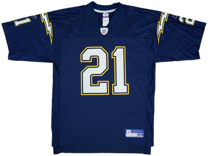 2002-04 San Diego Chargers Tomlinson #21 Reebok On Field Home Jersey - 7/10 - (M)