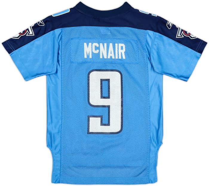 2005 Tennessee Titans McNair #9 Reebok On Field Alternate Jersey - 6/10 - (S.Boys)
