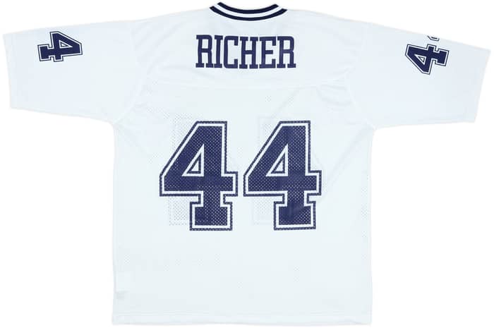 1997-99 Tampa Bay Lightning Richer #44 Starter Football Jersey - 8/10 - (L)