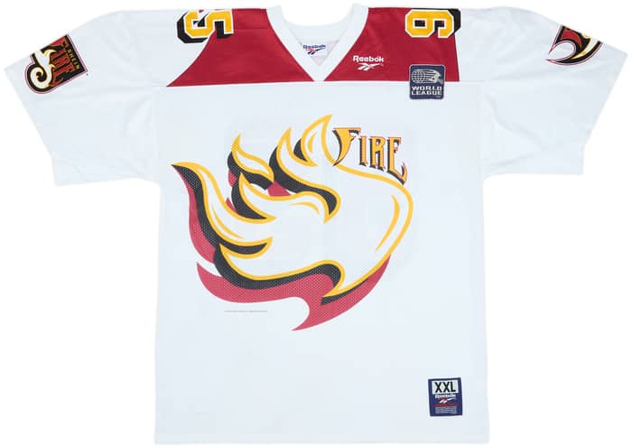 1995 Rhein Fire #95 Reebok Away Jersey - 8/10 - (XXL)