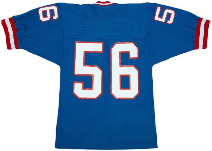 1981-83 New York Giants Taylor #56 Medalist Sand-Knit Home Jersey - 8/10 - (M)