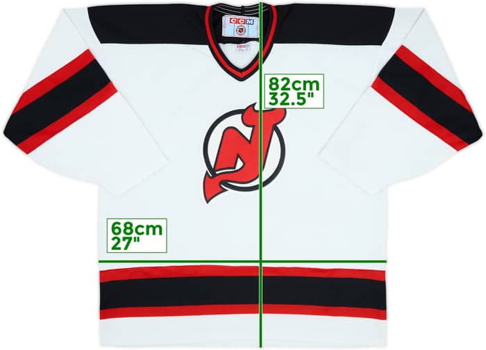 1995-98 New Jersey Devils CCM Home Jersey - 7/10 - (XL)