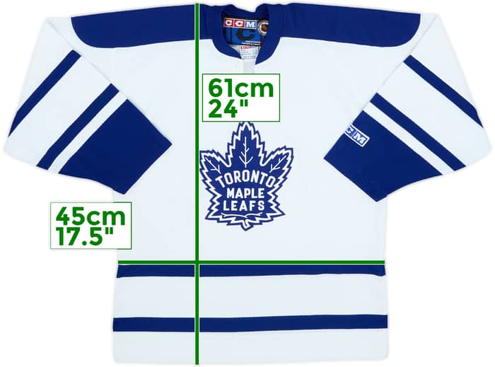 2000-01 Toronto Maple Leafs CCM Alternate Jersey - 7/10 - (XL.Boys)