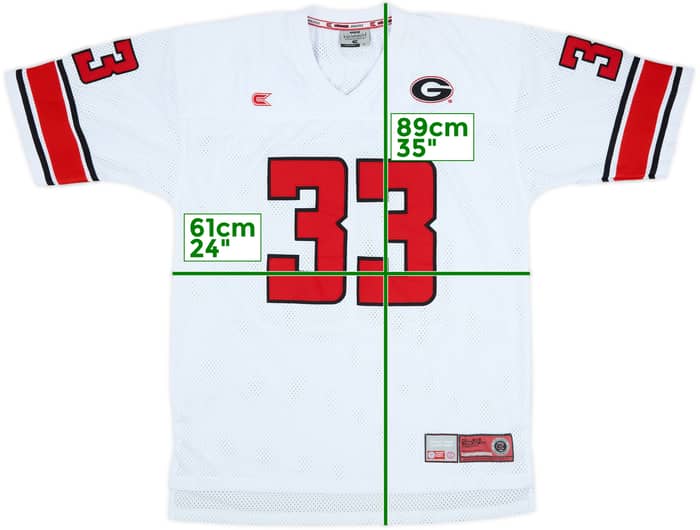 2000s Georgia Bulldogs #33 Colosseum Jersey - 9/10 - (L)