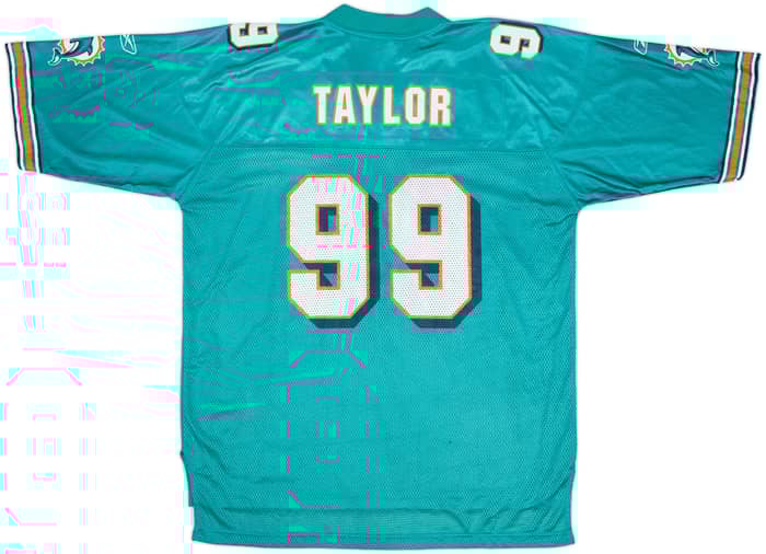 2007 Miami Dolphins Taylor #99 Reebok On Field Home Jersey - 7/10 - (XL)
