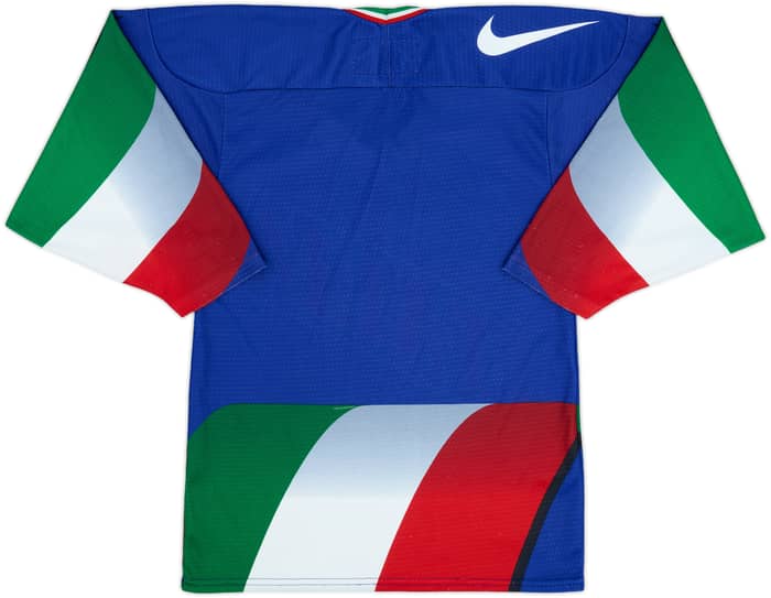1996 Italy National Hockey Team Nike Home Jersey - 9/10 - (S)