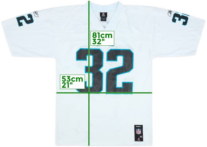 2009-11 Jacksonville Jaguars Jones-Drew #32 Reebok Relpica Away Jersey - 9/10 - (M)