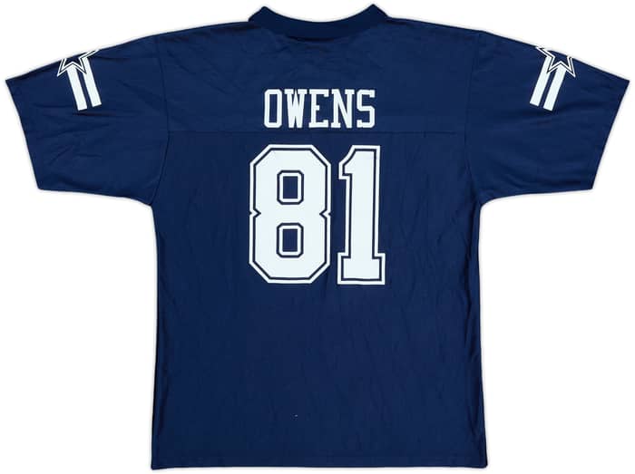 2008 Dallas Cowboys Owens #81 NFL Replica Home Jersey - 5/10 - (M.Boys)