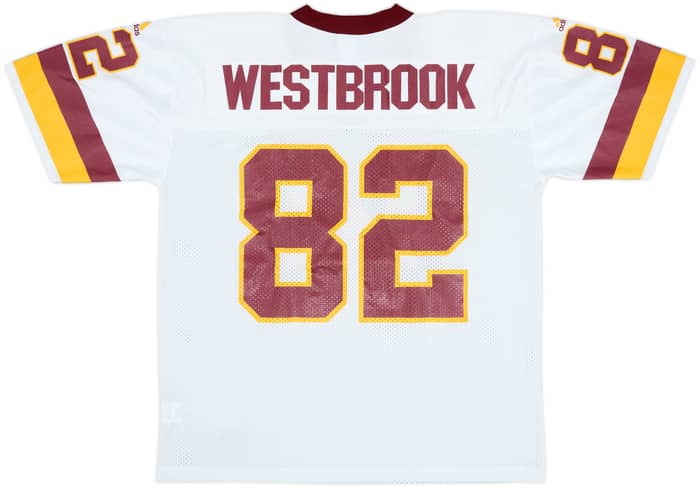 1998-00 Washington Redskins Westbrook #82 adidas Away Jersey - 8/10 - (L)