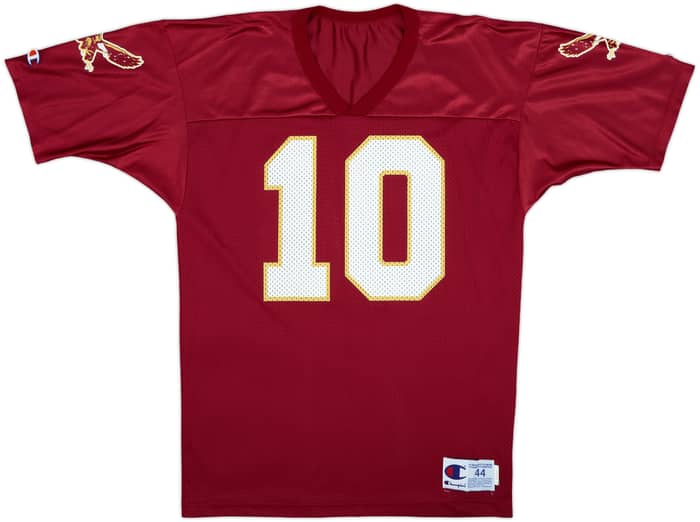 1993-95 Boston College Eagles Hartsell #10 Champion Home Jersey - 9/10 - (L)