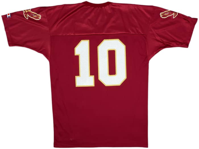 1993-95 Boston College Eagles Hartsell #10 Champion Home Jersey - 9/10 - (L)