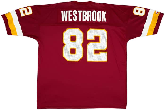 1995-00 Washington Redskins Westbrook #82 Champion Home Jersey - 8/10 - (XXL)