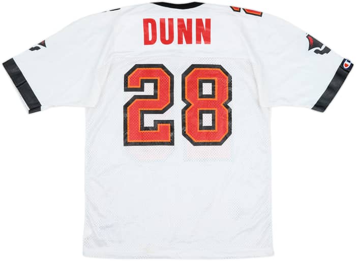 1997-00 Tampa Bay Buccaneers Dunn #28 Champion Away Jersey - 8/10 - (L)