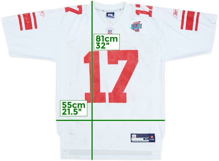 2007 New York Giants Burress #17 Reebok On Field Away Jersey - 5/10 - (M)