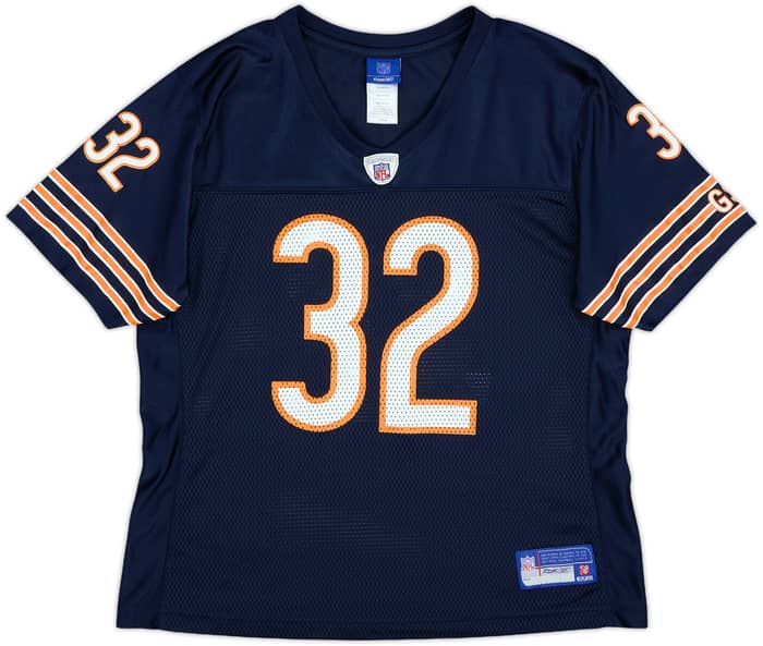 2007 Chicago Bears Benson #32 Reebok On Field Home Jersey Womens - 9/10 - (L)