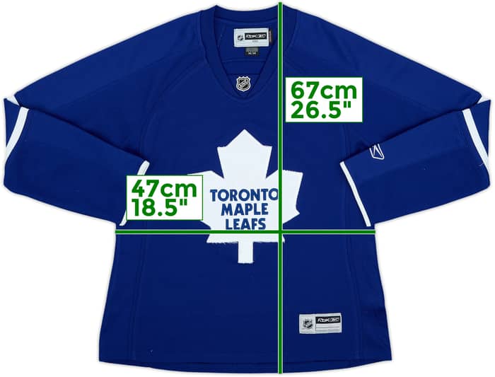 2007-10 Toronto Maple Leafs Reebok Home Jersey Womens - 7/10 - (M)