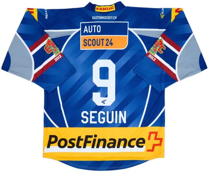 2012-13 EHC Biel-Bienne Seguin #9 TFS Home Jersey - 9/10 - (XXL)