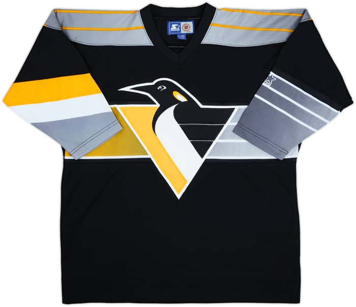 1997-99 Pittsburgh Penguins Starter Away Jersey - 9/10 - (L/XL.Boys)