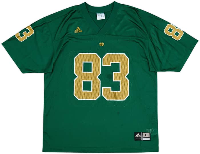 2004-06 Notre Dame Fighting Irish Samardzija #83 adidas Alternate Jersey - 8/10 - (L)