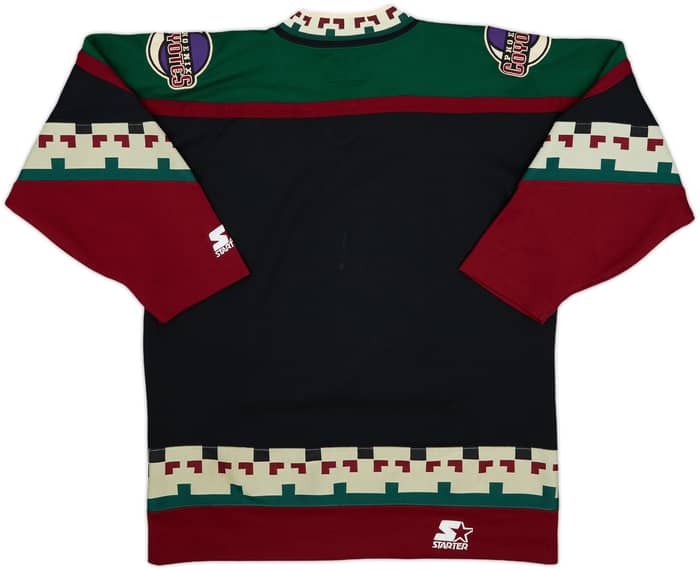 1996-99 Phoenix Coyotes Starter Away Jersey - 8/10 - (L/XL.Boys)