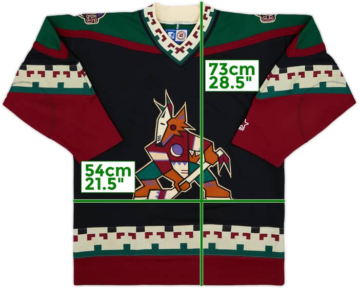 1996-99 Phoenix Coyotes Starter Away Jersey - 8/10 - (L/XL.Boys)