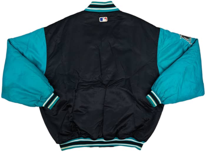1993-99 Florida Marlins Starter Satin Varsity Jacket - 8/10 - (XXL)