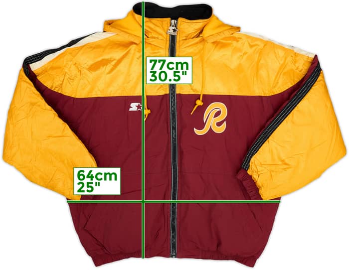 1990s Washington Redskins Starter Rain Coat - 8/10 - (L)
