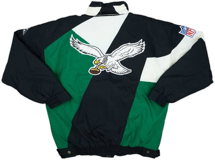 1990-95 Philadelphia Eagles Apex One Rain Coat - 7/10 - (S)