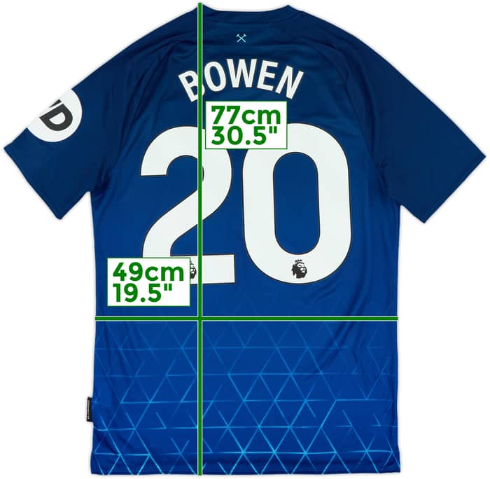 2023-24 West Ham Third Shirt Bowen #20 - 7/10 - (M)