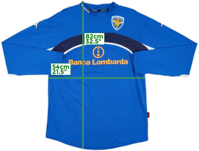 2005-06 Brescia Kappa Training L/S Shirt - 6/10 - (XL)