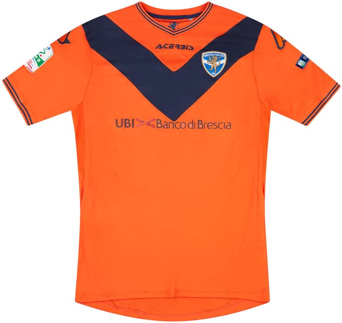 2016-17 Brescia Match Issue GK Shirt Minelli #15