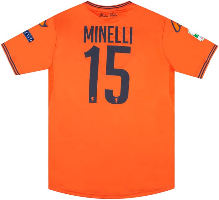 2016-17 Brescia Match Issue GK Shirt Minelli #15