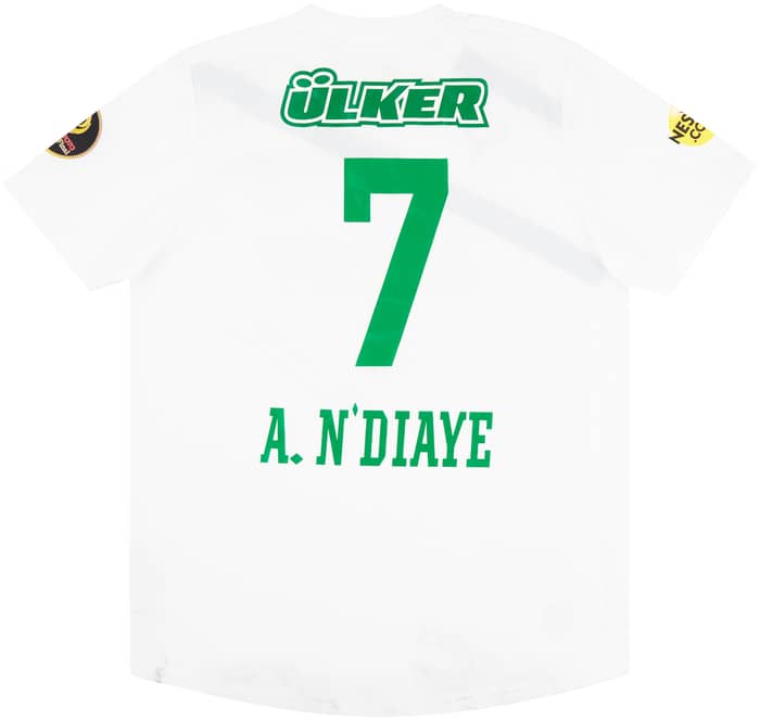 2011-12 Bursaspor Match Issue Fourth Shirt A.N'Diaye #7