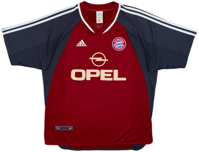 2001-02 Bayern Munich Home Shirt Elber #9 - 5/10 - (L)
