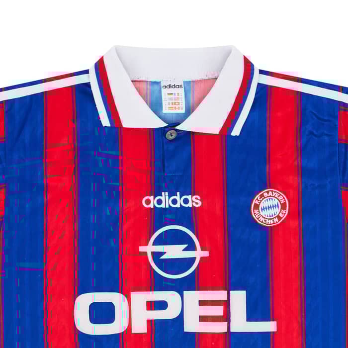 1995-97 Bayern Munich Home Shirt Klinsmann #18 - 8/10 - (S)