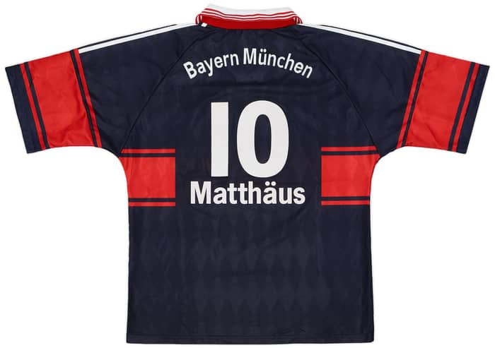 1997-99 Bayern Munich Home Shirt Matthaus #10 - 6/10 - (S)