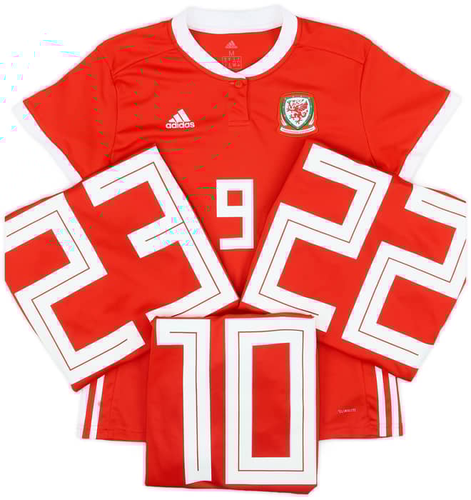 2018-19 Wales Women's Player Issue Home Shirt # - 7/10