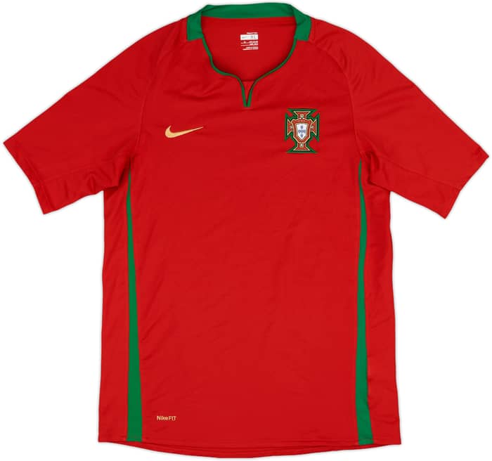 2008-10 Portugal Home Shirt - 9/10 - (XL.Boys)