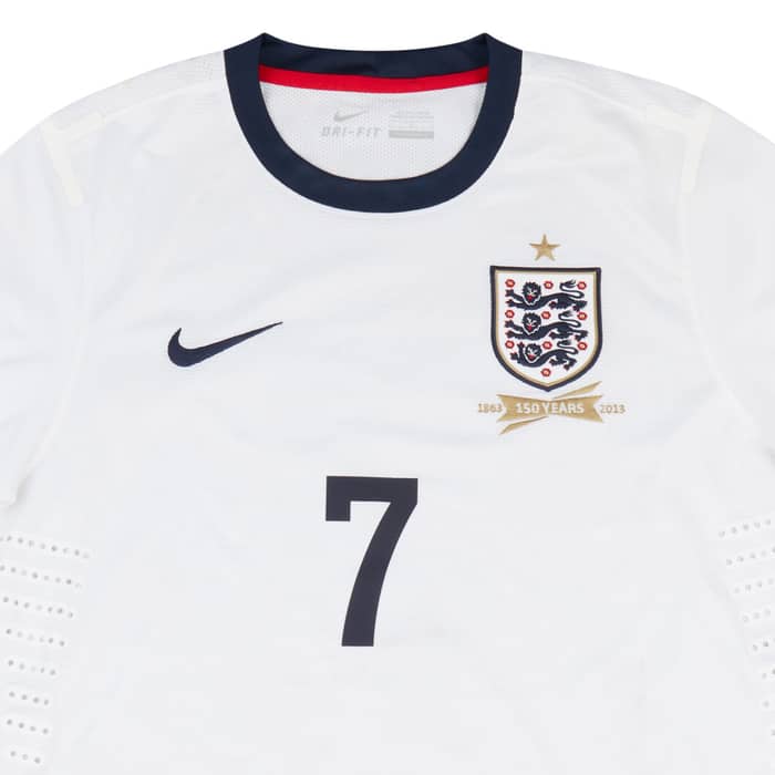 2013 England U-21 '150th Anniversary' Match Issue Home Shirt Ince #7