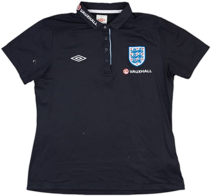 2010-11 England Umbro Polo Shirt - 9/10 - (Women's M)