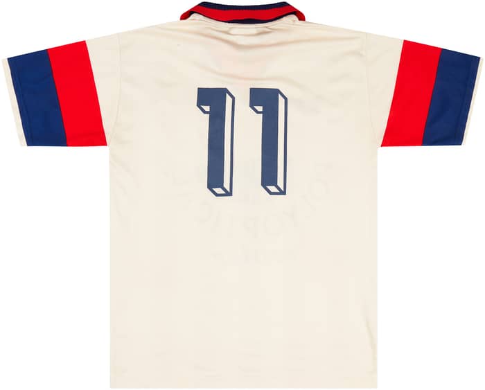 1996-97 Cagliari Primavera Match Issue Away Shirt #11