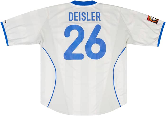 2000-01 Hertha Berlin Match Issue Away Shirt Deisler #26