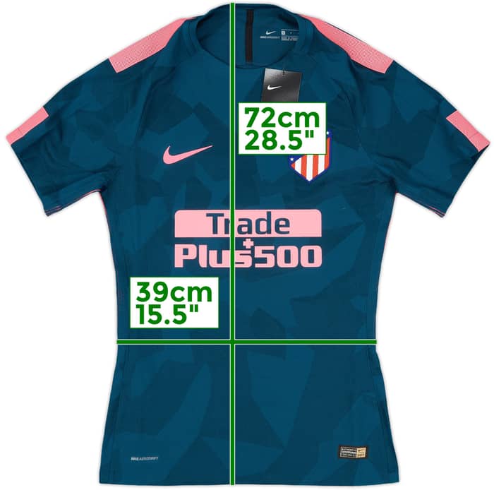 2017-18 Atletico Madrid Player Issue Third Shirt F.Torres #9 (S)