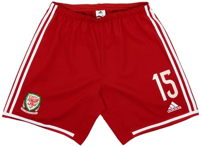 2014-15 Wales Player Issue Home Shorts - 6/10
