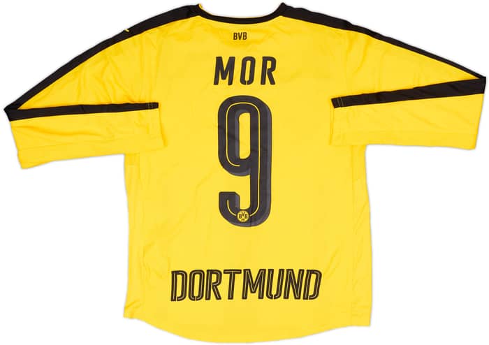 2016-17 Borussia Dortmund Home L/S Shirt Mor #9 (L.Boys)