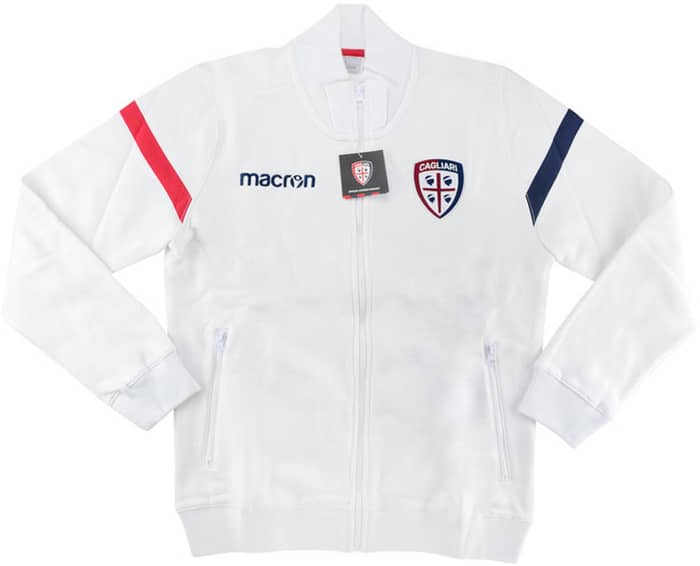 2016-17 Cagliari Macron Track Jacket - NEW